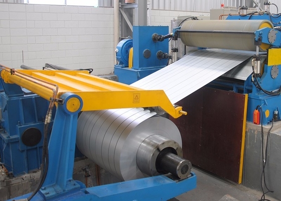1600mm Composed Of Uncoiler Feeder Slitter And Recoiler Steel Slitting Machine