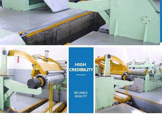 High Speed Cnc Galvanized 800mm Width Steel Coil Slitting Machine