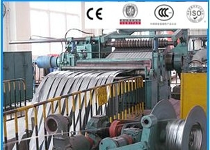 High Speed Cnc Galvanized 800mm Width Steel Coil Slitting Machine