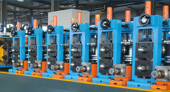 Manual Or Automatically 60X60Mm  Square Tube Mill  Steel Welded Pipe Production Line