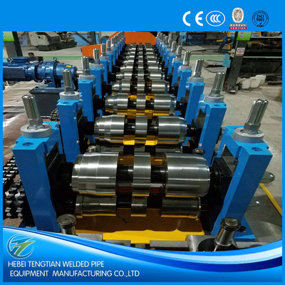 High Frequency Welding Square Tube Mill Cold Saw Cutting