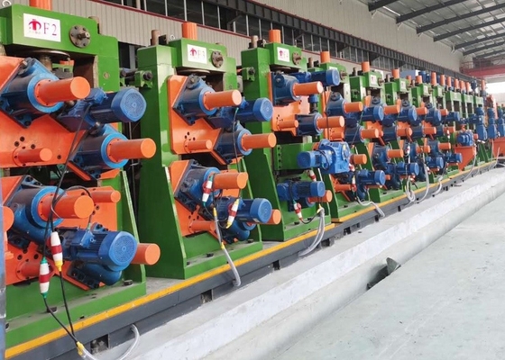 Automatic Adjustment Square Pipe Straight Seam Welded Square Tube Mill