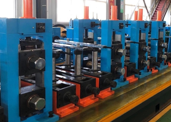 High Precision Manufacturing Machinery Voltage 380v / 440v Steel Pipe Production Line