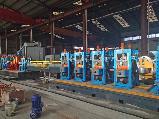 Hf Efficient Welded Tube Mill Plc Control System Steel Pipe Production Line