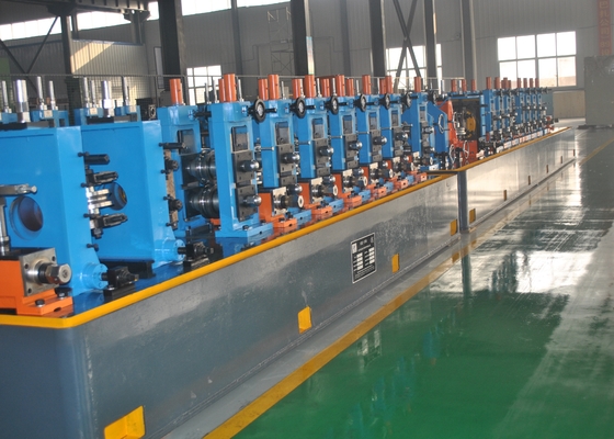 High Frequency Welded Pipe Mill HG63x3.0mm Welded Tube Mill Machine Straight Electric