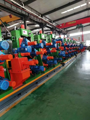 High Frequency Welded Pipe Mill Round Pipe Api Automatic Tube Mill Diameter 325 To 530 Mm Thickness 4 To 9 Mm