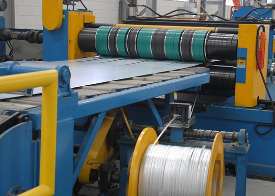 Cut Strip Coil 80m/Min Metal Steel Low Carbon Steel Slitting Machine