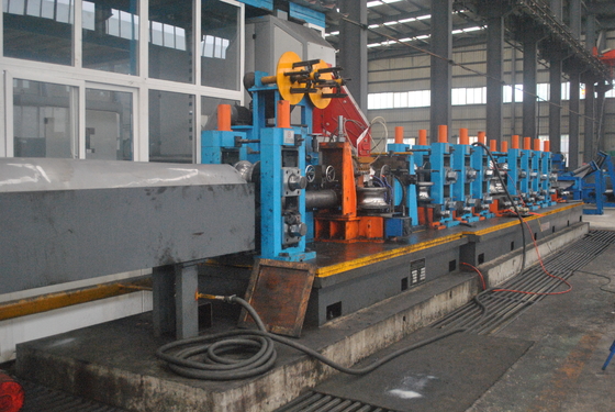 140x140mm modle Automatic Tube Mill making With Motor Adjust Stand