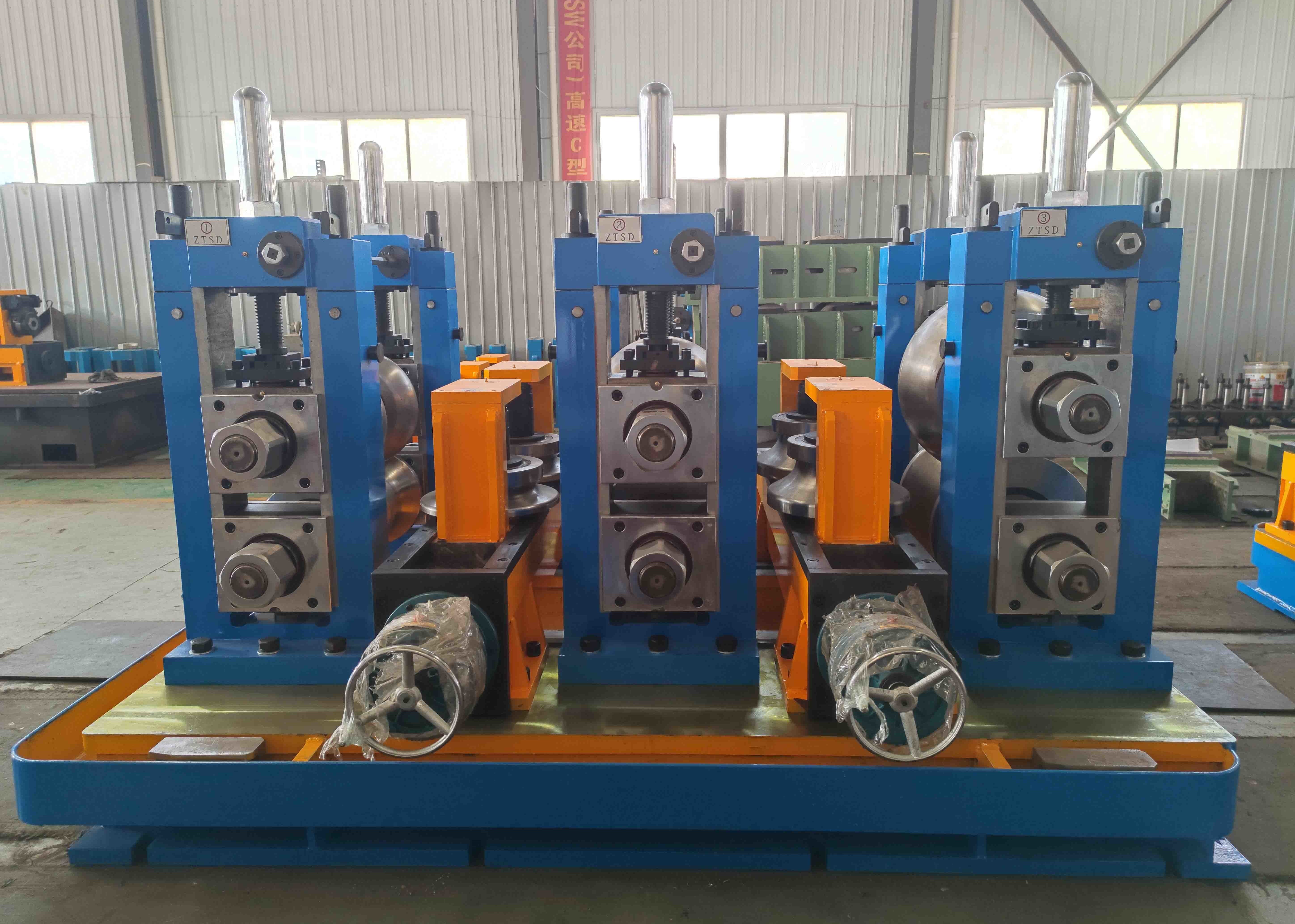 Dia 76mm Carbon Steel Pipe Mill Custom Machine | HG 76 Model