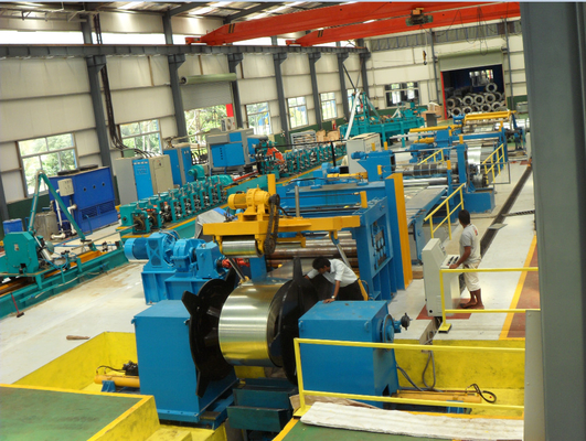 Full Automatic Steel Slitting Machine Large Size Max 25 Strips ISO9001