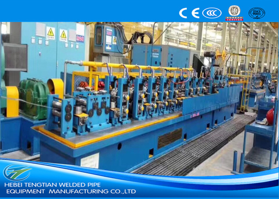 High Precision Steel Tube Mill Production Line Worm Gearing Friction Saw