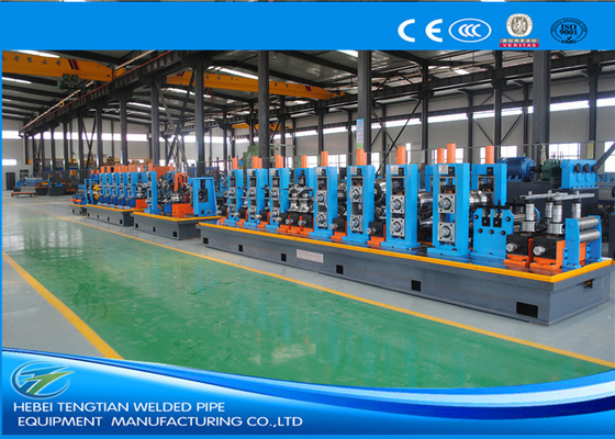 6 Inch Straight Welded Tube Mill Machine 6mm Thickness Worm Gearing ISO9001