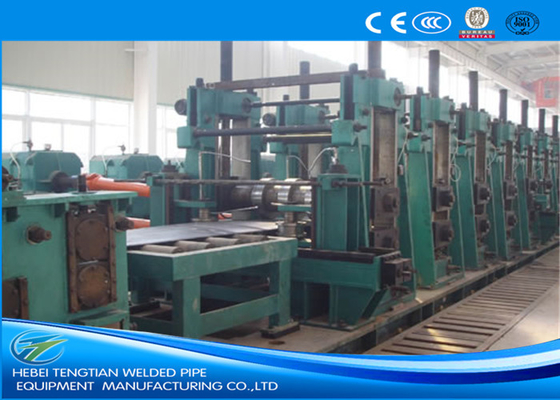 API Tube Mill Machine Pipe Making Equipment ERW325 , Tube Rolling Mill Round Shape Large Size