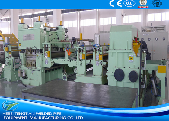 Large Automatic Slitting Machine , Steel Coil Cutting Machine Max 150m / Min