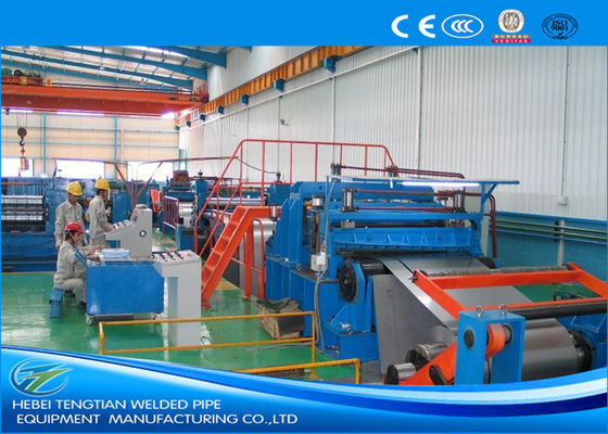 Heavy Duty Stainless Steel Slitting Machine 90KW DC Motor Mill Speed 100m / Min