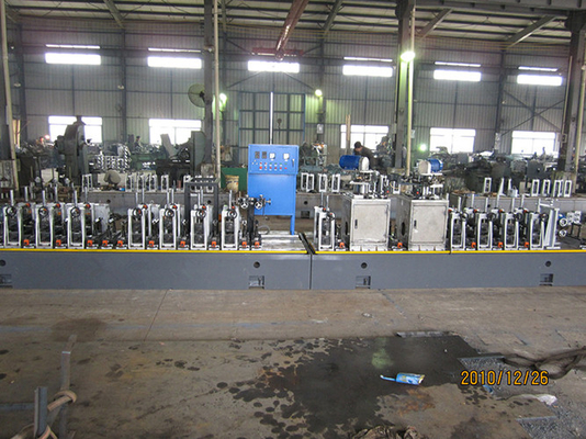 PLC Control ERW Welding stainless steel pipe making machine 114mm OD Diameter