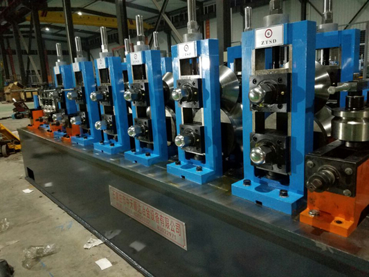 ISO9001 Certified Steel Tube Making Machine For Roller Mills Square Pipe Production