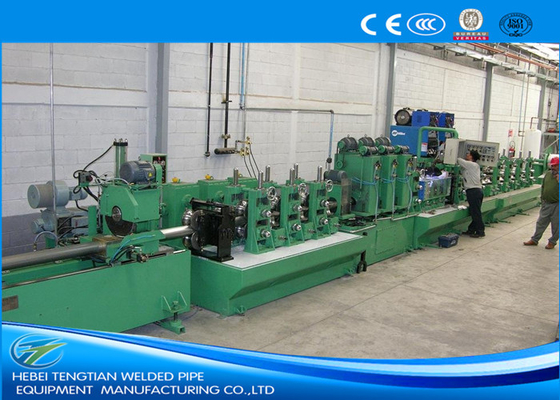Fully Automated Welded Tube Mill Square Pipe Making Machine High Yield 11KW Motor