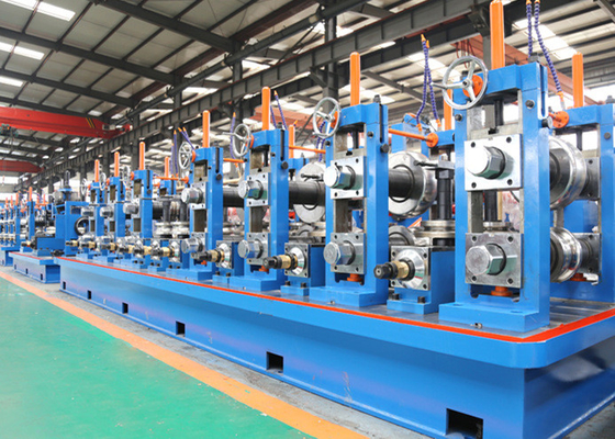 Friction Saw Cutting ERW Pipe Mill / SS Tube Mill Machine