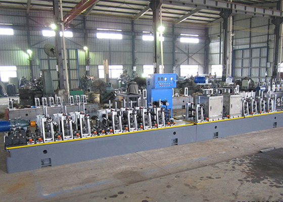 carbon Decorative Industrial Steel Pipe Making Machine With ERW Welder