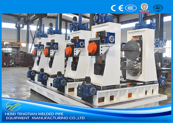 Adjustable Size Square Tube Mill Carbon Steel Heavy Duty Energy Saving