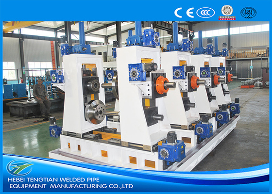 3mm Thick Square Pipe Forming Machine Automatic Carbon Steel Tube Mill