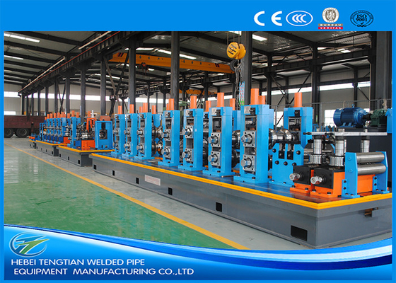 Low Alloy Steel Steel Pipe Production Line Rectangular Shape Customized Design
