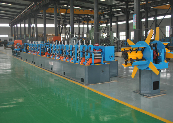Tube Mill Machine for 25-76mm Pipes with Friction Saw Cutting