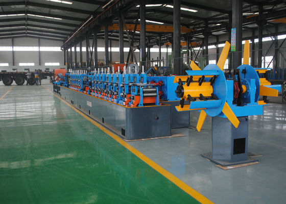 Low Noise Carbon Steel ERW Tube Mill Machine 21-63mm