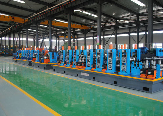 Galvanized ERW Pipe Mill Machine 21-63mm Diameter High Precision