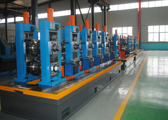 High Precision Carbon Steel ERW Tube Mill Line With Worm Adjustment