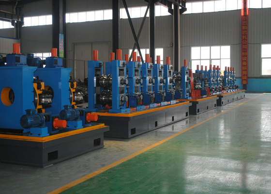 High Frequency Welded Pipe Making Machine Durable Square Tube Mill