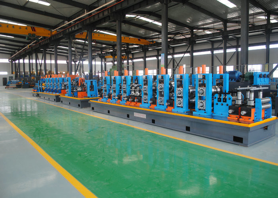 carbon steel Tube Mill Machine / ERW Pipe Mill With PLC Automatic Control System
