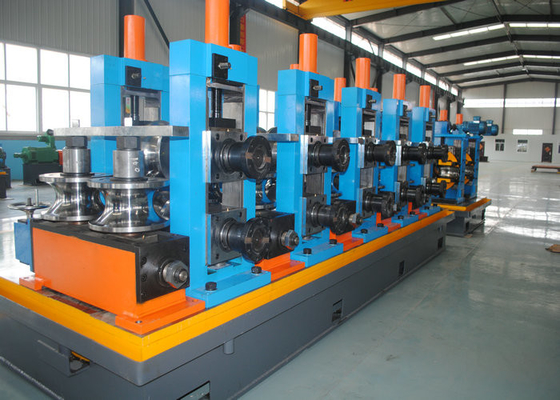High-frequency Straight Seam ERW Pipe Mill Line / SS Tube Mill Machine