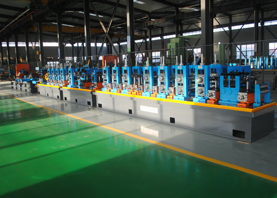 Straight Seam ERW Pipe Mill , High Frequency Pipe Tube Mill Equipment