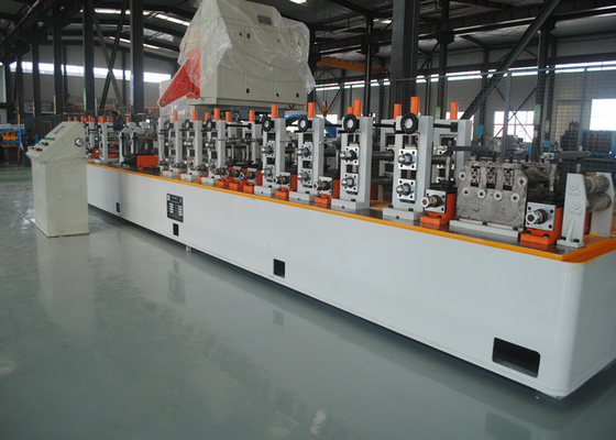 Precision Tube Mill White Color High Precision Welded Tube Mill Machine Low Power Consumption