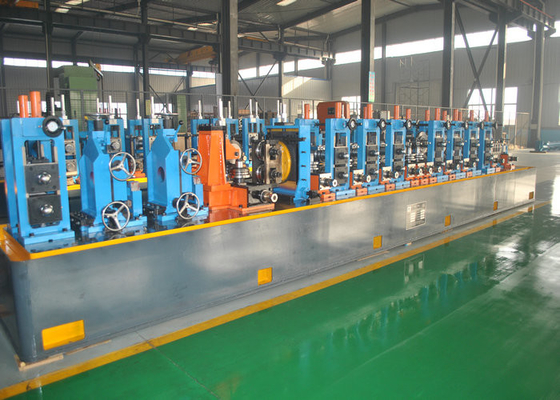 Precision Tube Mill High Performance ERW Pipe Making Machine Automatic PLC Control