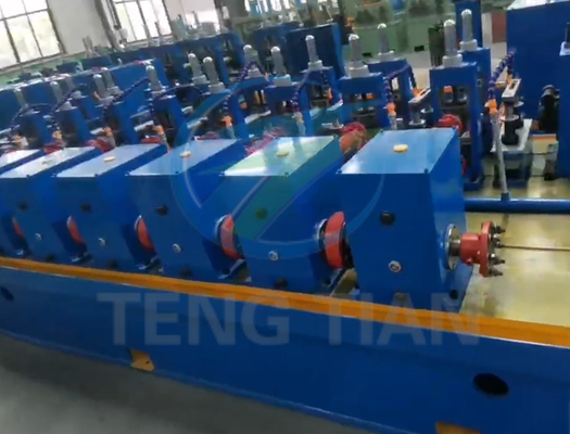 Manual Adjustment Forming Steel Pipe Mill Machine 150 Tons Capacity