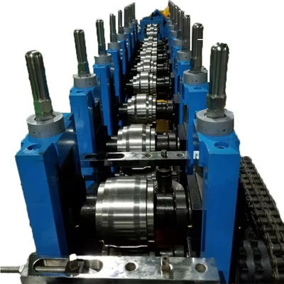 ERW Carbon Steel Welded Pipe Mill / 15-60 Mm Tube Mill Equipment