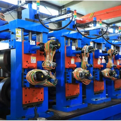 High Performance Customizable Welded Pipe Mill / 100x100 Tube Mill Production Line