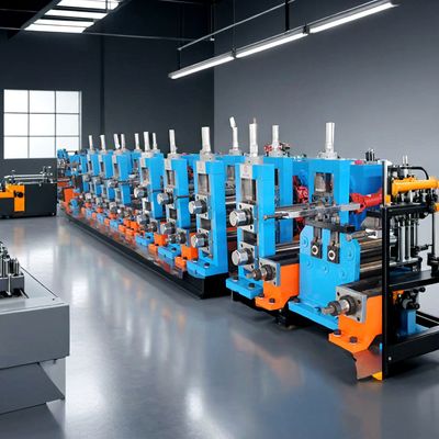 Quick Change Rollers MS High Frequency Welding Pipe Mill
