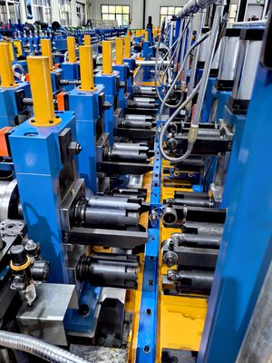 Tube Mill Production Line Carbon Steel Welding Equipment High Frequency ERW Making Machine Φ114-Φ273 High Precision Welded Pipe Line