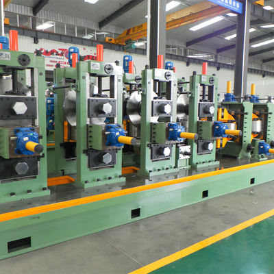 Low Carbon Steel 14-50mm High Precision Welded Pipe Mill Line