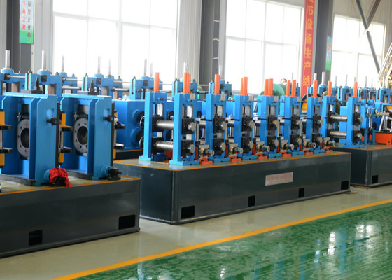 High Speed Steel Pipe Production Line For Carbon Furniture Tubes 21 - 63mm Pipe Dia