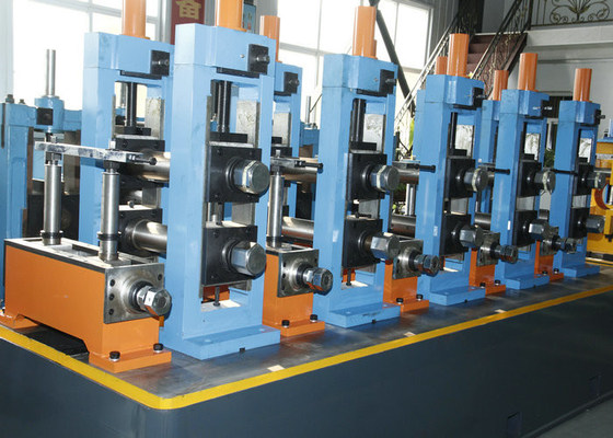 Custom ERW Pipe Mill  For Carbon / GI Steel Tube 4.0-10.0mm Pipe Thickness
