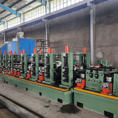 Carbon Steel Tube Mill Machine 60-140mm Round Pipe