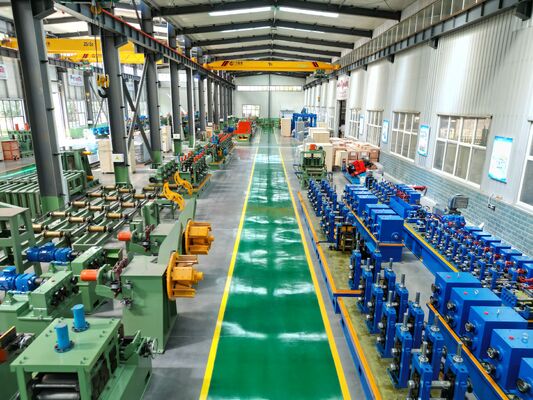 Precision High Efficiency Metal Tube Mill Machine for Carbon Steel ERW Pipe Production Line