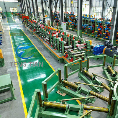 100mm-254mm Diameter Tube Mill Machine 4.0-12.7mm Thickness