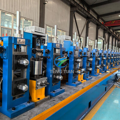 Automatic Welded carbon Steel Pipe Production Line 25-76mm Diameter