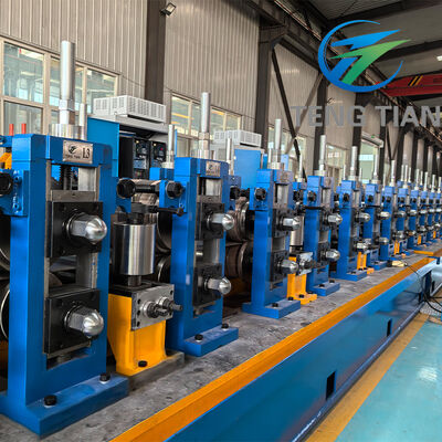 3-8mm Steel Pipe Production Line 150-254mm Diameter